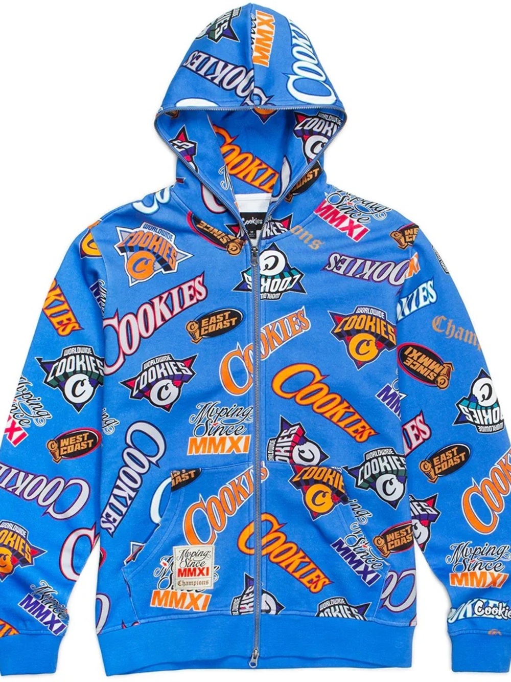 Cookies Logo Zip-Up Hoodie